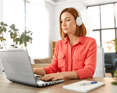 Customer accessing reliable Sanskrit transcription services that deliver successful results for their academic documents.