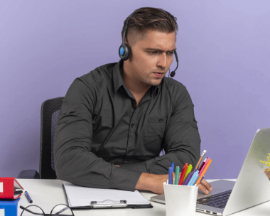 Captioner uses sermon transcription services to make sermons accessible to hearing-impaired members